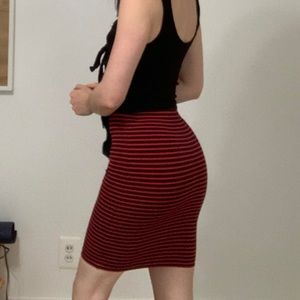 Madewell High Waist Mini Skirt